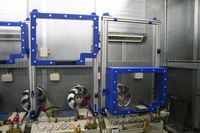 Prüfstand - Schutztüren für Hochdruckkompressoren